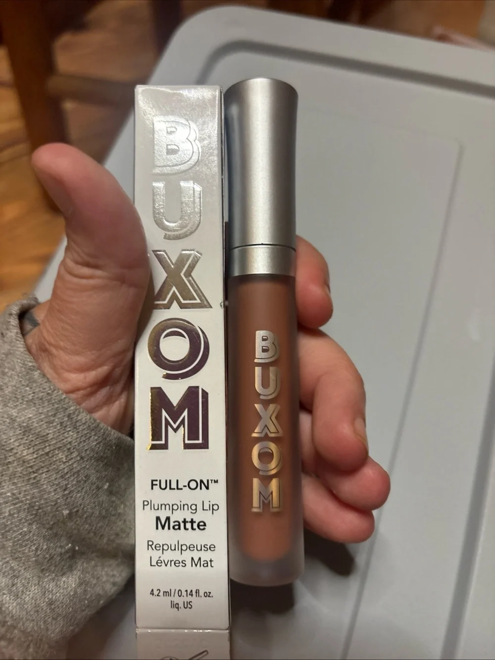 Buxom Full On Plumping Lip Matte Liquid Lipstick - ROAD TRIPPIN - 0.14 oz - NWB